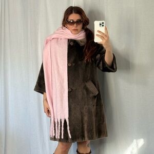 ✧ ☆ soft blush pink knit scarf ☆ ✧